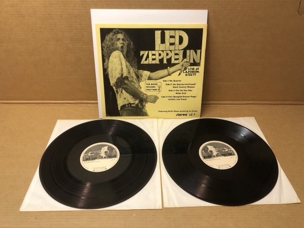 Photo6: Led Zeppelin - For Badge Holders Only Part 1 & 2 - 4lp Ruthless Rhymes MINT (6)