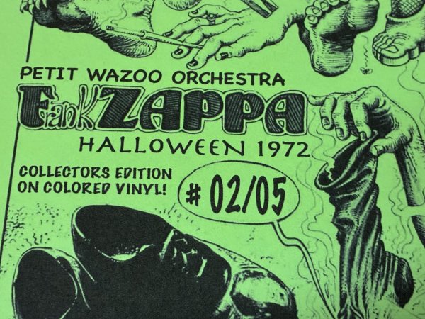 Photo4: Frank Zappa - Halloween 1972 LP RARE Split Vinyl COLORED #02.05 MINT RARE!! (4)