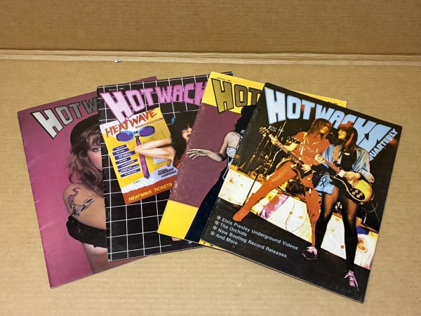 Photo1: Hot Wacks Quarterly lot of 4 issues  (1)