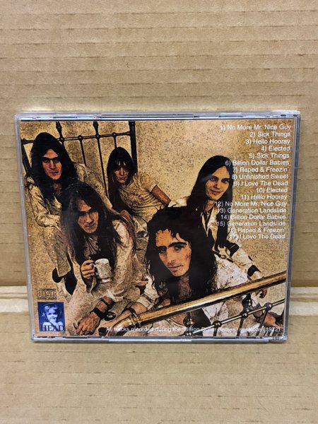 Photo2: Alice Cooper - In Session CDR only release Head label (2)