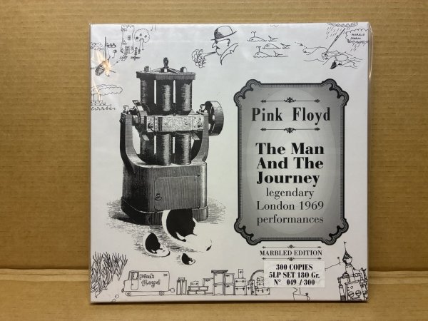 Photo1: Pink Floyd - The Man & The Journey - 5LP MARBLED VINYL/ LTD 300 copies (1)