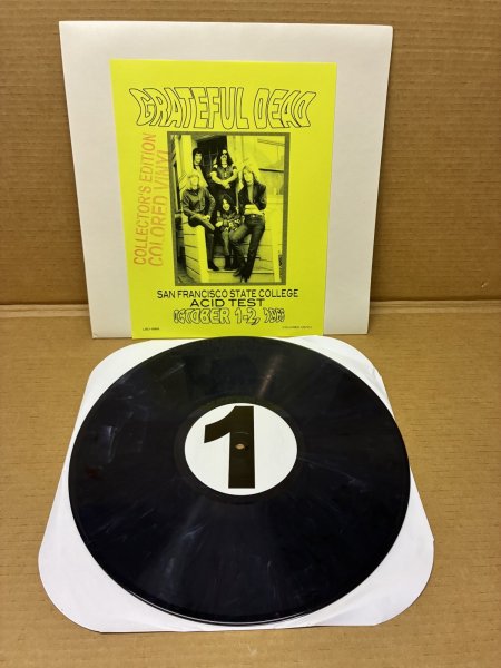 Photo1: Grateful Dead - San Francisco State College -LP. October 1-2 1966. Marbled Colored. (1)