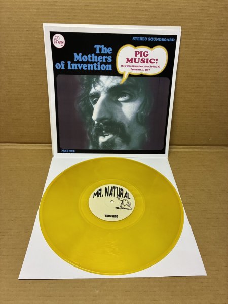 Photo1: Frank Zappa - PIG MUSIC! - 1LP. FIFTH DIMENSION 1967 COLORED VINYL (1)