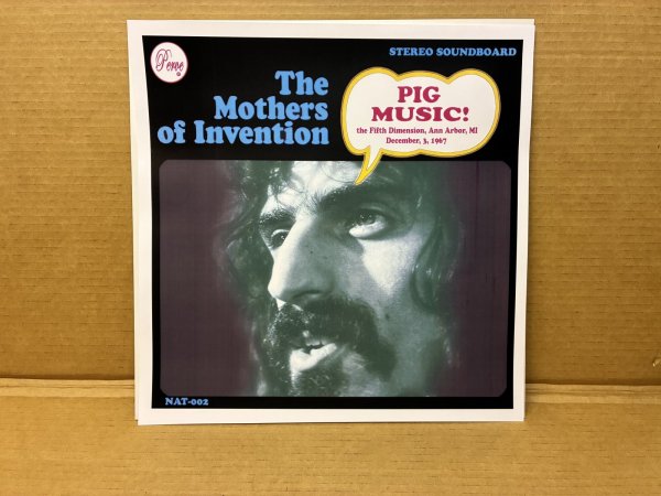 Photo3: Frank Zappa - PIG MUSIC! - 1LP. FIFTH DIMENSION 1967 COLORED VINYL (3)