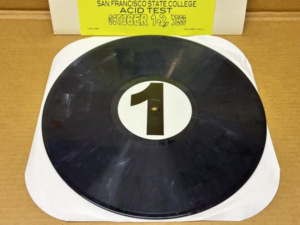 Photo2: Grateful Dead - San Francisco State College -LP. October 1-2 1966. Marbled Colored. (2)