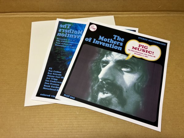 Photo5: Frank Zappa - PIG MUSIC! - 1LP. FIFTH DIMENSION 1967 COLORED VINYL (5)