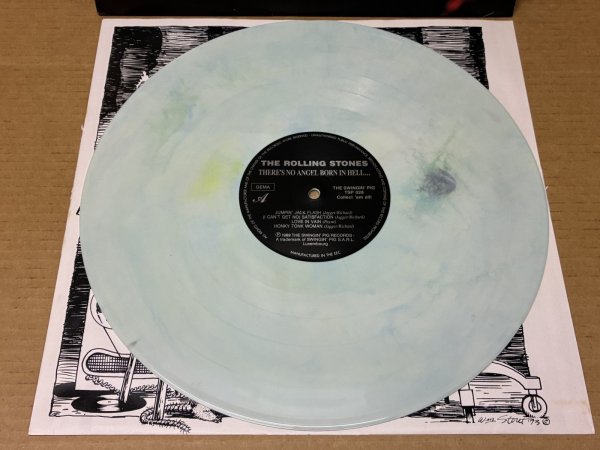 Photo4: Rolling Stones - There's No Angel Born In Hell - LP. The Swingin' Pig  (4)
