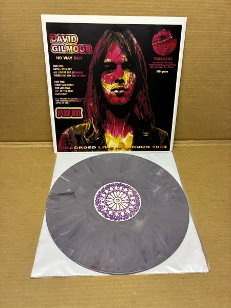 Photo2: David Gilmour - NO WAY OUT - LP MULTICOLORED VINYL (2)