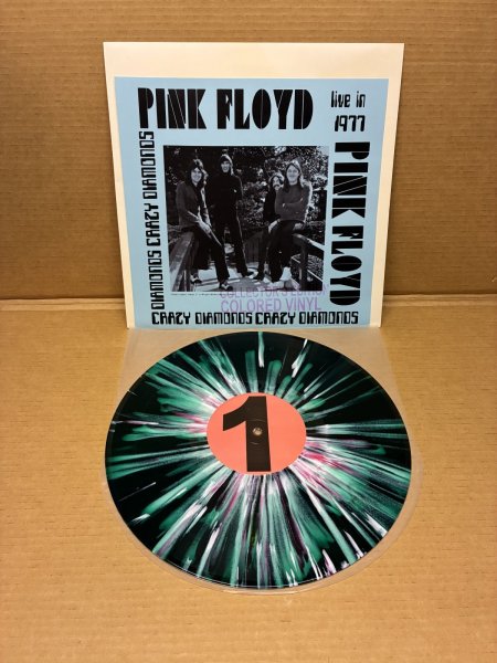 Photo1: Pink Floyd - Crazy Diamonds - Live in California 1977 1LP Splash Vinyl  (1)