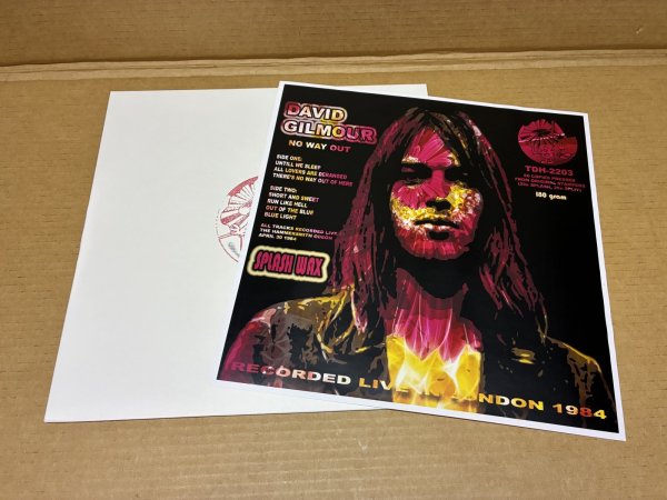Photo4: David Gilmour - NO WAY OUT - LP MULTICOLORED VINYL (4)
