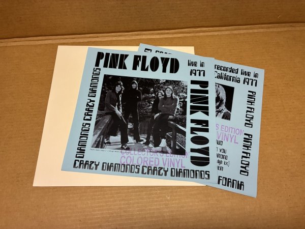 Photo6: Pink Floyd - Crazy Diamonds - Live in California 1977 1LP Splash Vinyl  (6)