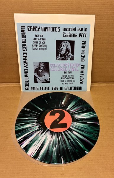 Photo3: Pink Floyd - Crazy Diamonds - Live in California 1977 1LP Splash Vinyl  (3)