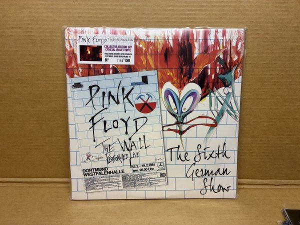 Photo1: Pink Floyd – The Sixth German Show - 3LP. Casino Records. Crystal Violet Vinyl. 150 copies made. #115/150 (1)