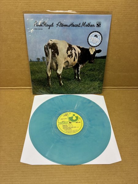Photo1: Pink Floyd - Atom Heart Mother - LP Blue Vinyl (1)