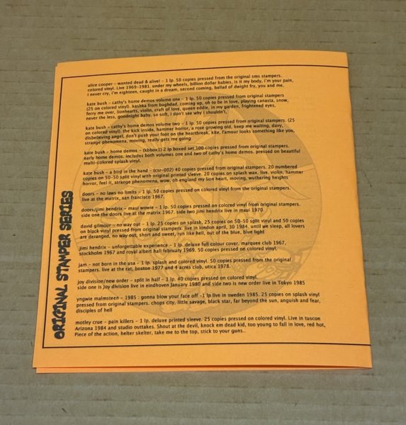 Photo6: Randy Rhoads - LOAD UP - LP. SPLASH VINYL. 50 made! (6)