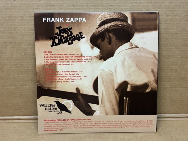 Photo5: Frank Zappa - Joe's Xmasage - LP. Multi-Colored Vinyl #84/100 (5)