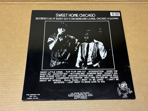 Photo7: Rolling Stones / Muddy Waters - Sweet Home Chicago 2LP COLORED Swingin' Pig (7)