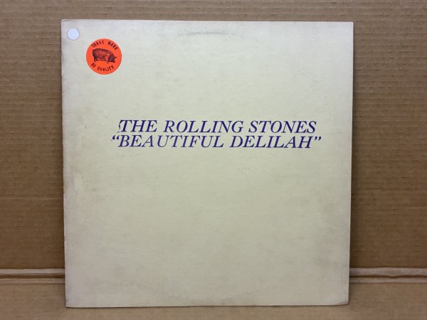 Photo8: THE ROLLING STONES “BEAUTIFUL DELILAH” LP TMOQ YELLOW vinyl. Stamped cover with catalog! (8)