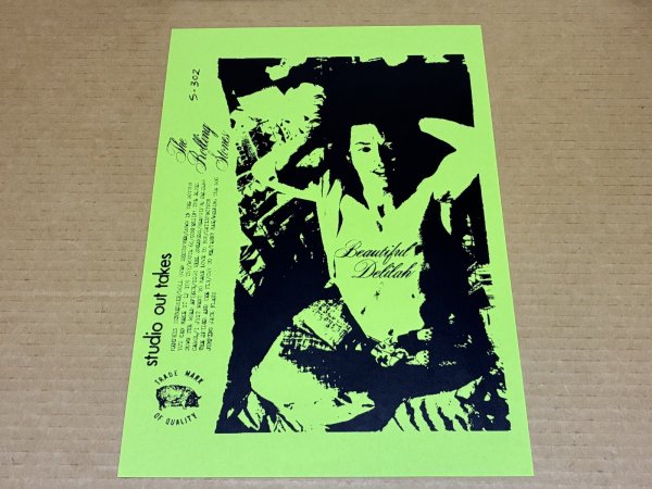 Photo6: THE ROLLING STONES “BEAUTIFUL DELILAH” LP TMOQ YELLOW vinyl. Stamped cover with catalog! (6)
